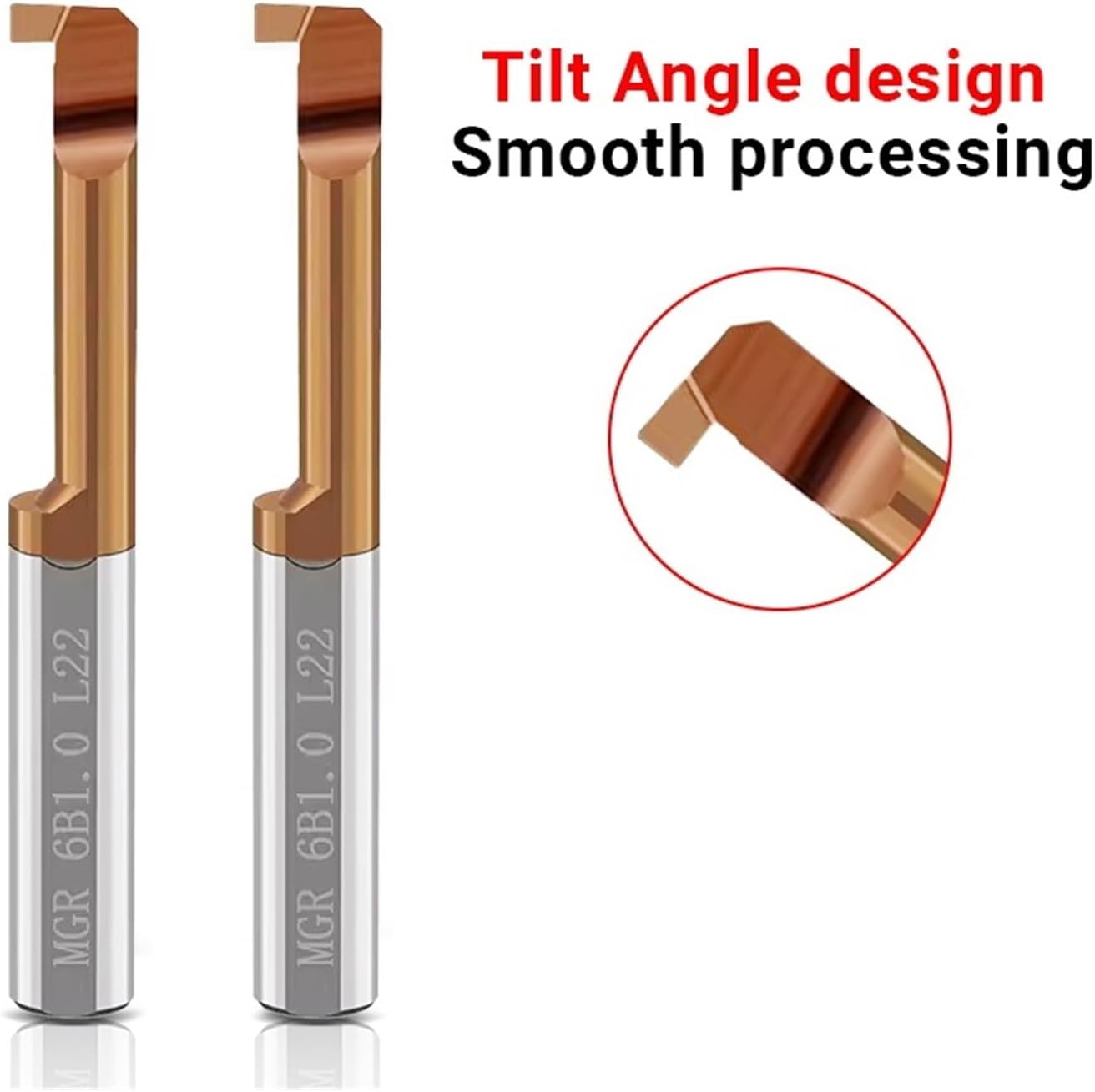 Small Boring Tool MGR Miniature Grooving Boring Cutter Integral Carbide Internal Tools CNC Small Hole Turning Lathe Tools Bar 4mm 6mm 1pc(10Pcs,MGR 6B1.5 L10)