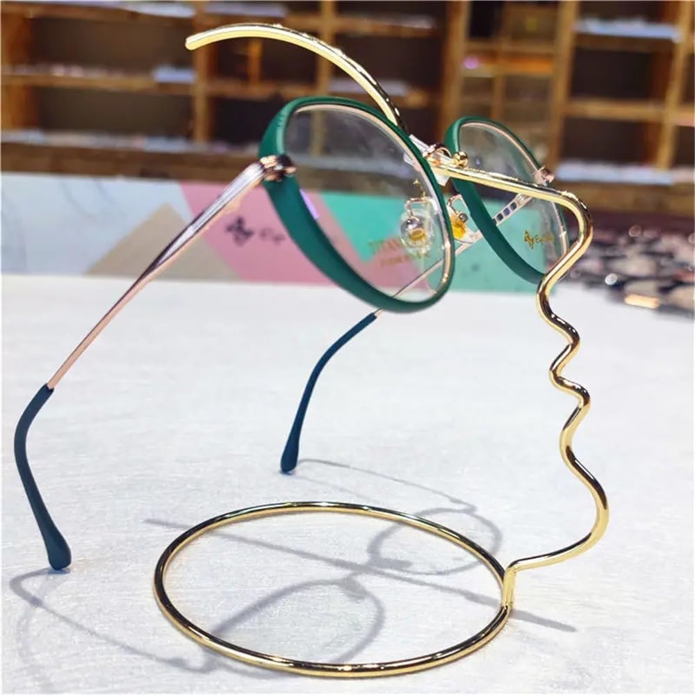 Glasses Stand Display Props Decorative Supplies Metal Sunglasses Holder Glasses Stand Shelf for Eyeglass Organizer Showcase Jewelry Eyewear Display Stand