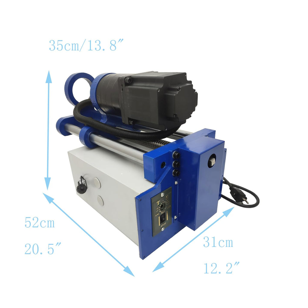 TECHTONGDA Line Boring Machine, 110V Portable Hole Drilling Connecting Rod Boring Machine, Processing Hole Diameter 1.4'-3.15', 1.18' x 63' Bore Bar