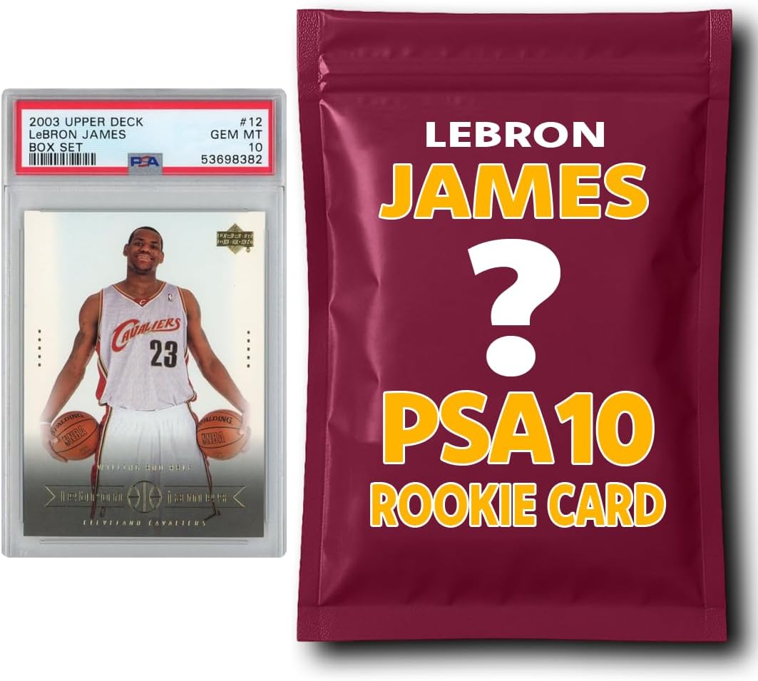 PSA 10 Graded Basketball Rookie Card Mystery Box - LeBron James