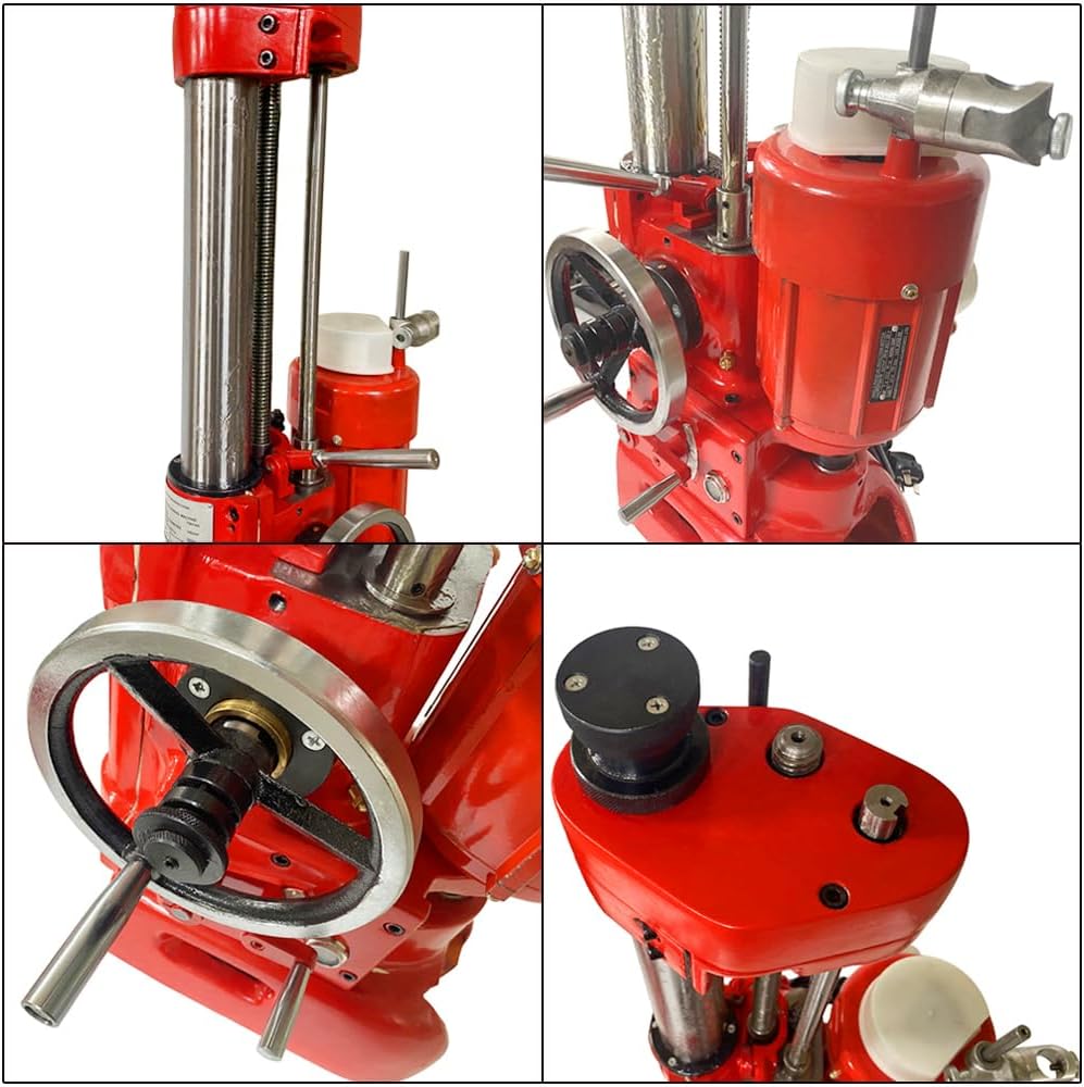 220V Professional Cylinder Boring Machine Honing Cylinder Repair Equipment with Max 11.8' Depth & 2.6-5.56' Boring Diameter Engine Rebuilding Borer ideal for Auto & Motorcycle Engine Repair