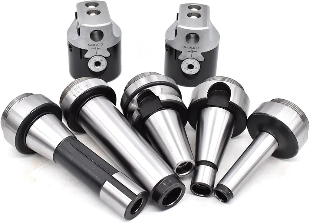 2 inch Rough Boring Tool Set 50mm Boring Head with Draw bar MT2 MT3 MT4 C20 C25 NT30 R8 Tool Handle Morse Tapper for Machine(MT3 M12 (F1 12))