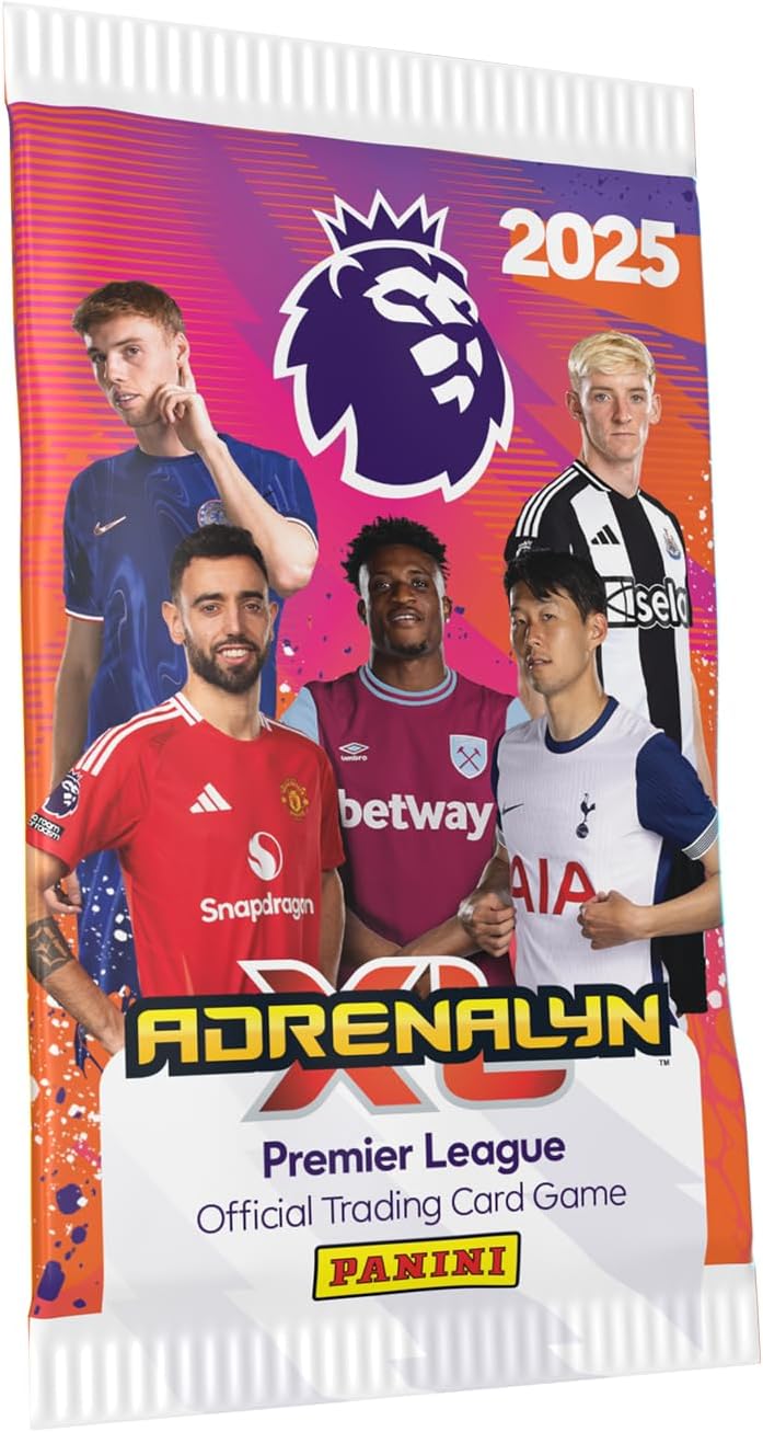 Panini 2024-25 Premier League Adrenalyn XL Trading Cards Box (50 Packs Each)