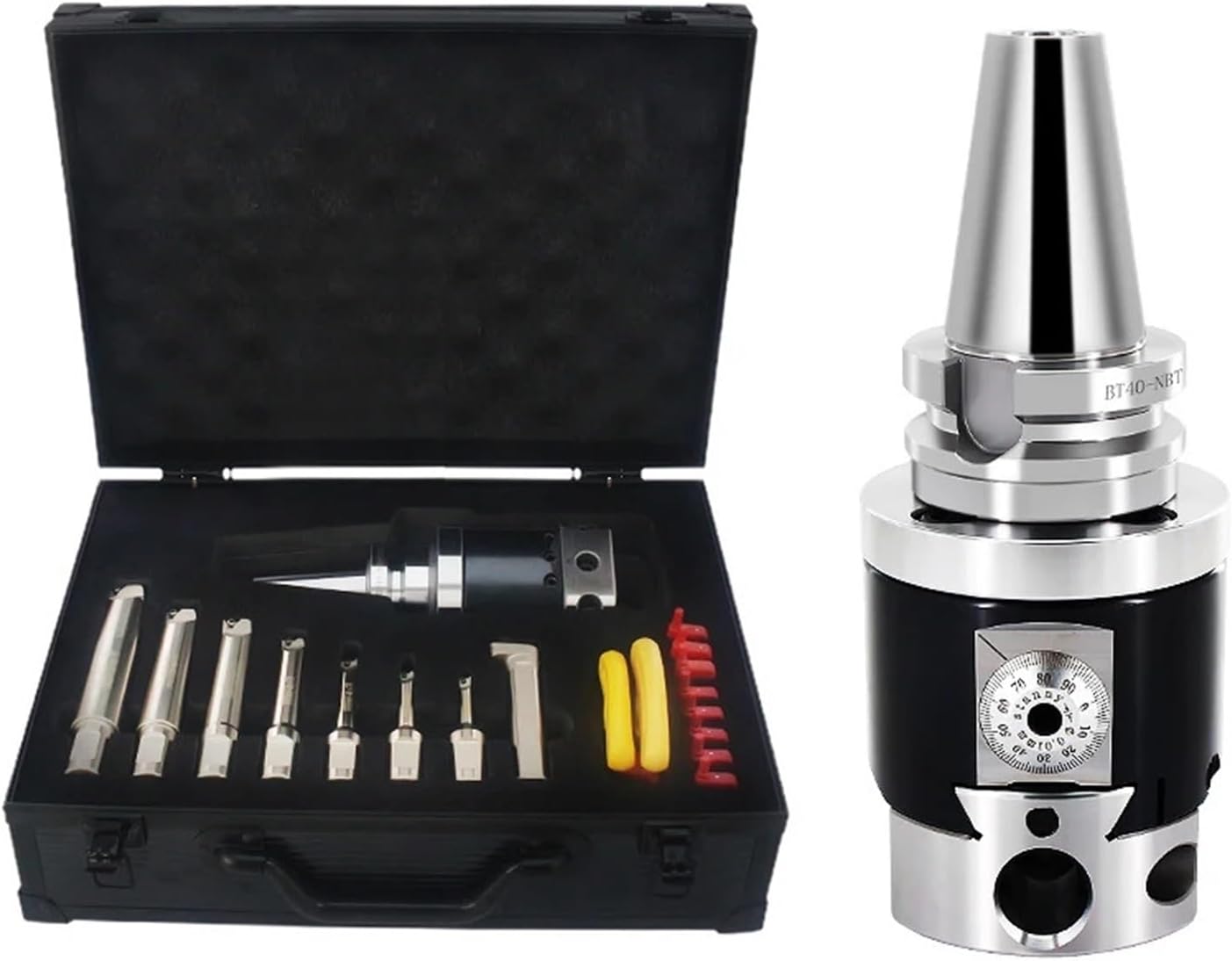 Boring Head Boring Tool Suit NBH2084 Set Boring Head NBH BT30 BT40 BT50 NT30 NT40 NT50 R8 Bar Boring Tool Set NBH2084(C32 Tool Holder)