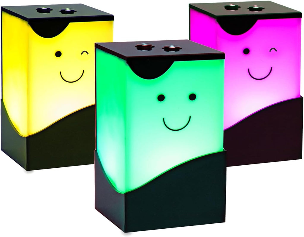 ZOCI VOCI Friendship Lamps, Telepathy Toddlers, Long Distance WiFi Touch Light, Stay Connected from Anywhere, 250+ Colors, Gift for Couples, Friends & Family, Father's Day, No Subscription (Set of 3)