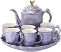Beverage Serveware Ceramic water set household cold kettle wedding gift tea set gift box set water cup household Water Carafe