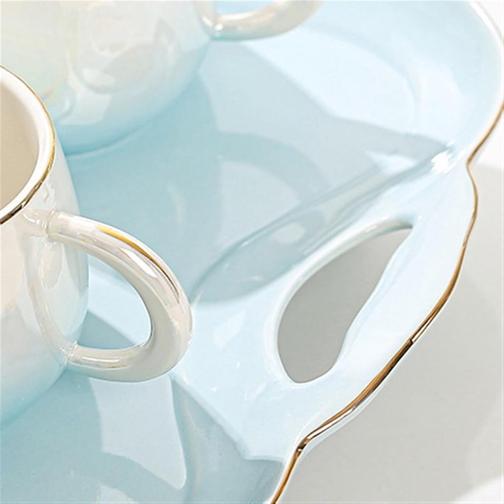 Beverage Serveware Teapot teacup set home living room ceramic hospitality kettle cup tea set teacup set Water Carafe