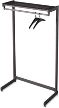 Quartet One-Shelf Garment Rack, Freestanding, 36 Inch, Black (20213)