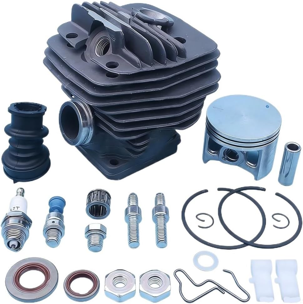 Big Bore Cylinder Piston End Kit Fit For MS660 066 Chainsaw 56mm Manifold Oil Seal Bar Stud Buts Part