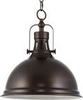 Kira Home Belle 14' Modern Industrial Pendant Light, Adjustable Hanging Height, Oil Rubbed Bronze Finish