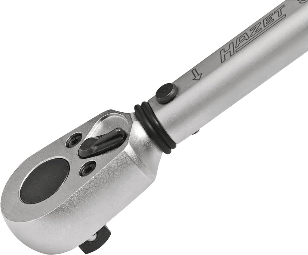 Hazet 5122-2CLT Torque Wrench 1/2' 40-200Nm, Black/Blue/Silver