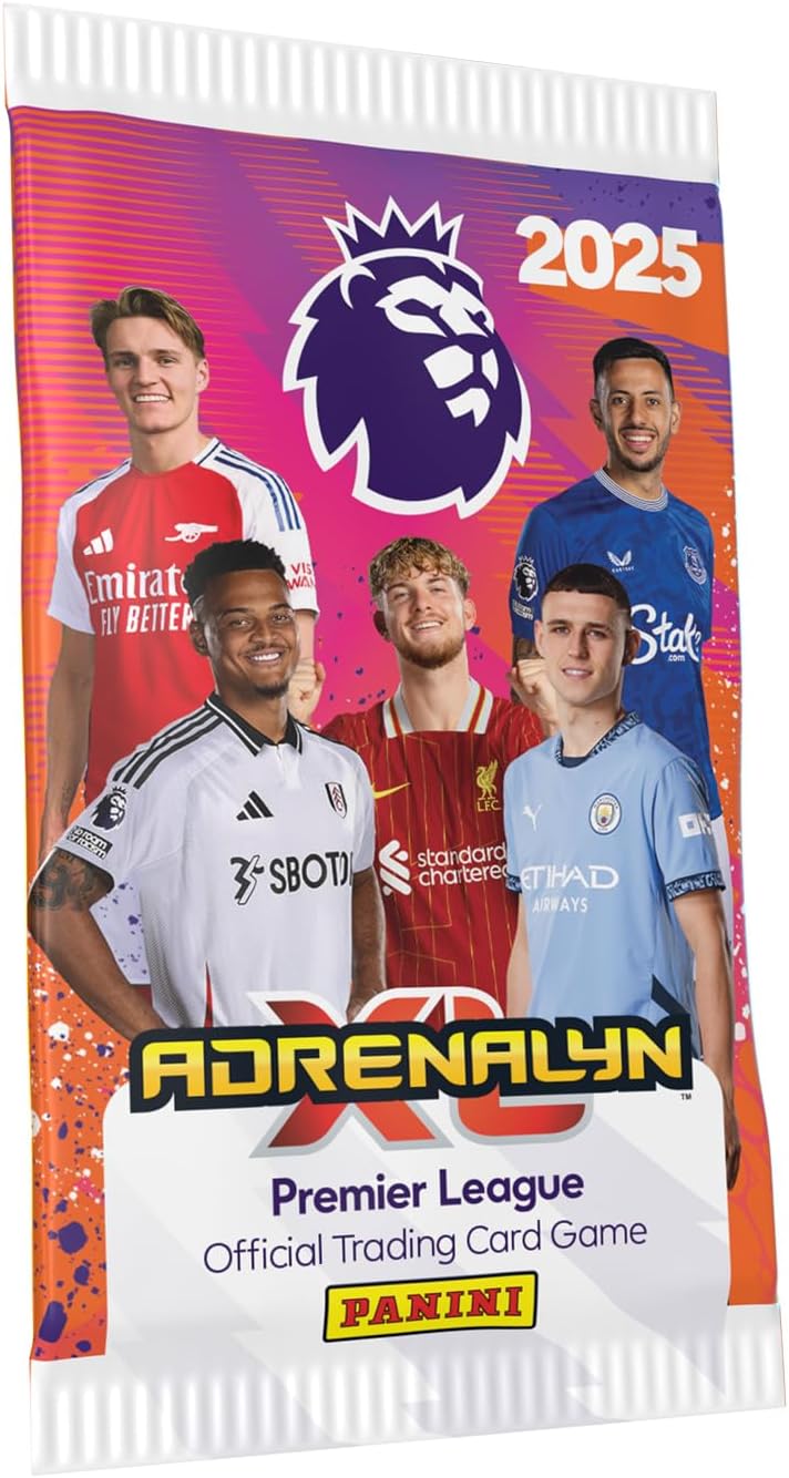 Panini 2024-25 Premier League Adrenalyn XL Trading Cards Box (50 Packs Each)