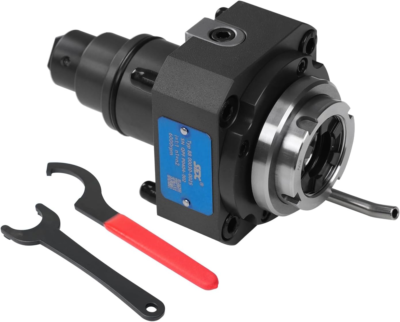 BMT Driven Tool Holder BMT45 Boring Bar Holder Block Turning Tool Holder Block Live Tooling for CNC Lathe BMT45-0°-ER25-J-N Internal Clamping