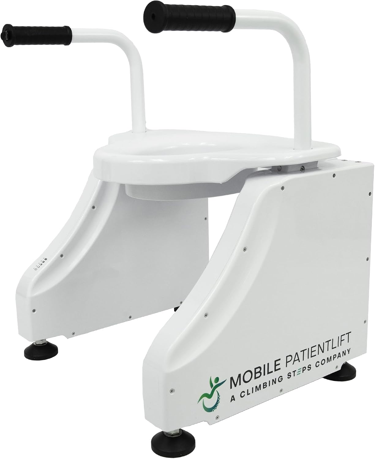 Argo Electric Toilet Lift, Quiet Elevated Toilet Seat Riser for Seniors in Bathroom. Powered Toilet Lift Assist up to 450 lbs, White, Plug-in or Battery Powered