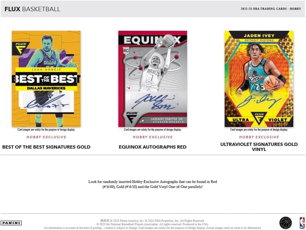 Panini Flux Basketball Hobby Box 2022-23