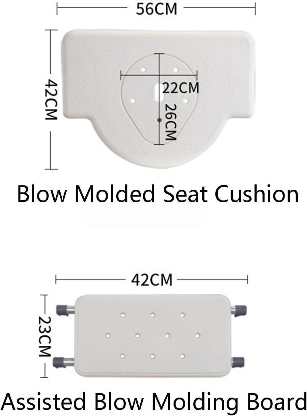 Raised Toilet Seat with Handles Up to 320 Lbs, Elevated Handicap Toilet Seat Riser for Seniors with Soft Padded, Height Adjustable, Stand Alone Toilet Safety Frame, Fit Any Toilet
