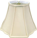 Royal Designs, Inc. Flare Bottom Outside Corner Scallop Lamp Shade, BS-701-20BG, Beige, 11 x 20 x 14