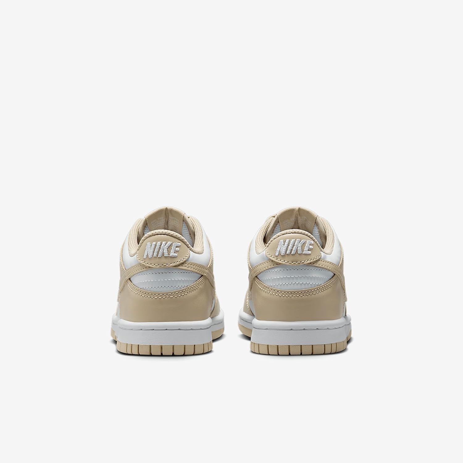 Nike Dunk Low Big Kids' Shoes (FB9109-200, Desert Khaki/Pure Platinum/Desert Khaki) Size 5.5