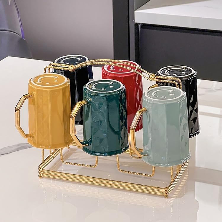 Beverage Serveware Water Cup Household Set Living Room Glass Kettle Large Capacity Family Hospitality Drinking Cup Complete Set Water Carafe