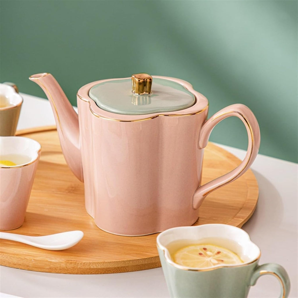 Beverage Serveware Tea cup kettle ceramic cup family set water cup water set tea set home living room Water Carafe