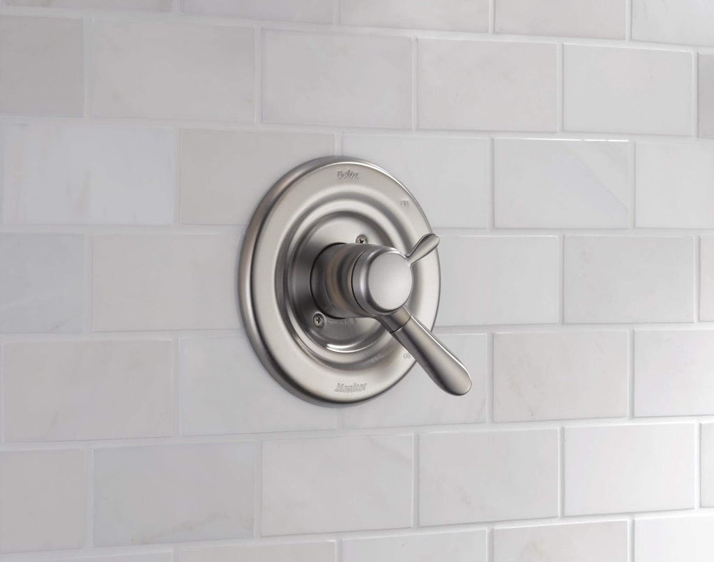 Delta Faucet Lahara 17 Series Dual-Function Shower Handle Valve Trim Kit, Stainless T17038-SS (Valve Not Included)