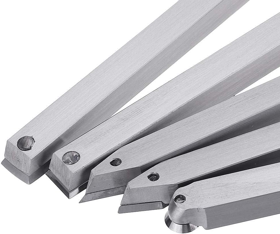 Lathe Wood Turning Tool Carbide Insert Cutter Tools Square Shank with Wood Handle Woodworking Tool