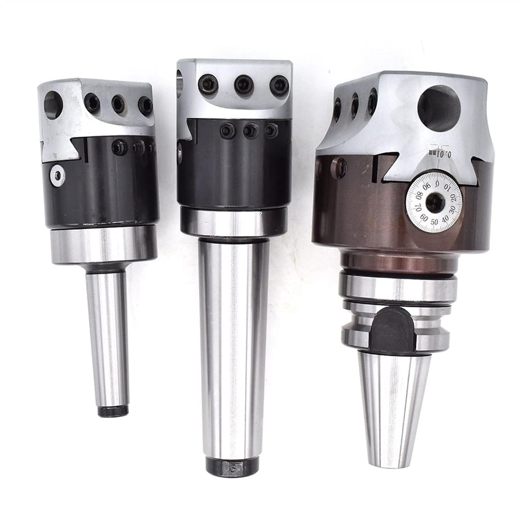 Lathe Blade,1set F1 12 2 Inch 50mm Boring Head +1pcs Draw bar Morse Tapper Cone MT2 MT3 MT4 C20 C25 NT30 R8 Boring Tool for CNC Machine Milling Lathe Tool (Size : R8-((F1 12) 7-16)
