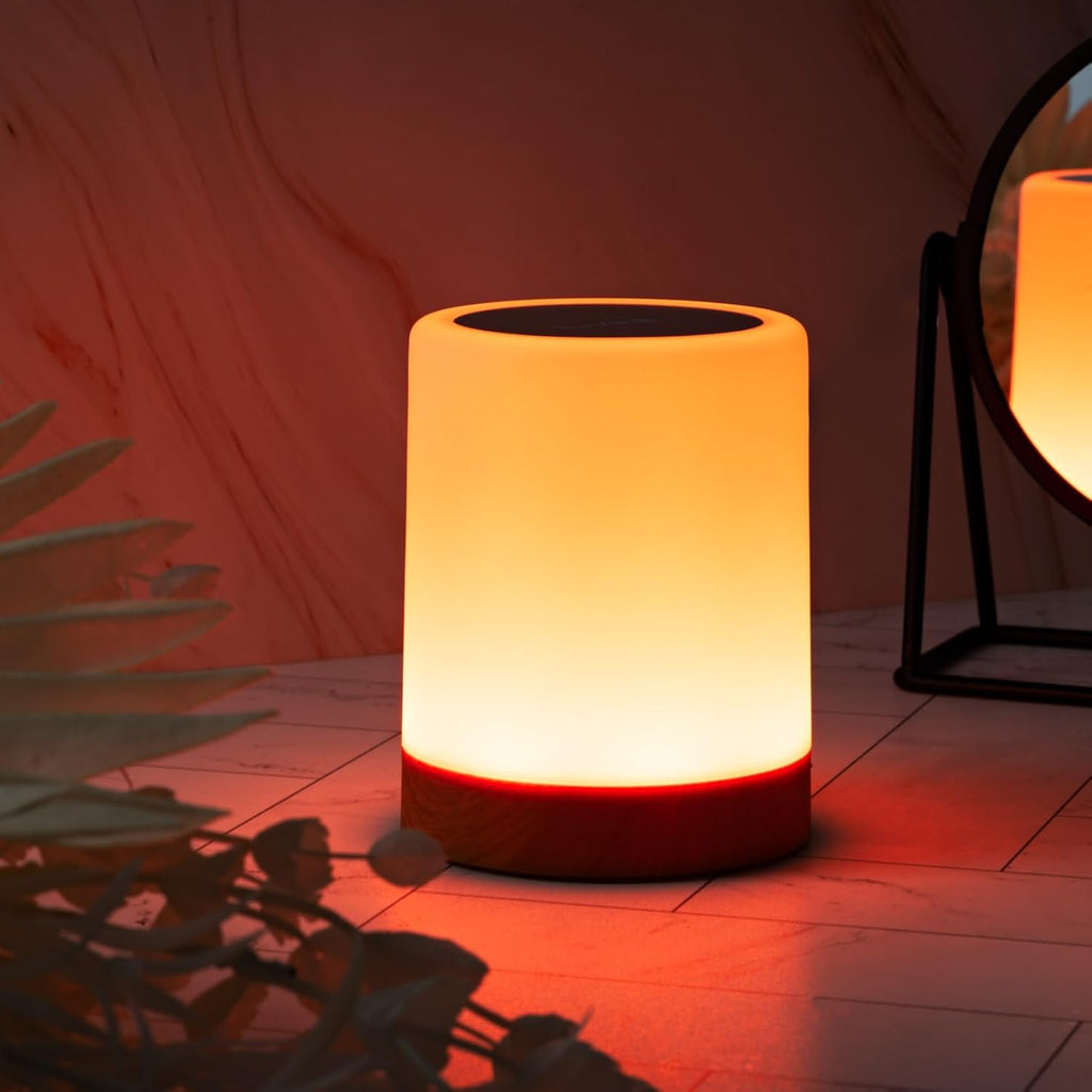 LuvLink Friendship Lamps No Subscription WiFi Touch Lamp for Long Distance Relationships, Couples, Friends & Family - Gift Ready (Set of Five)
