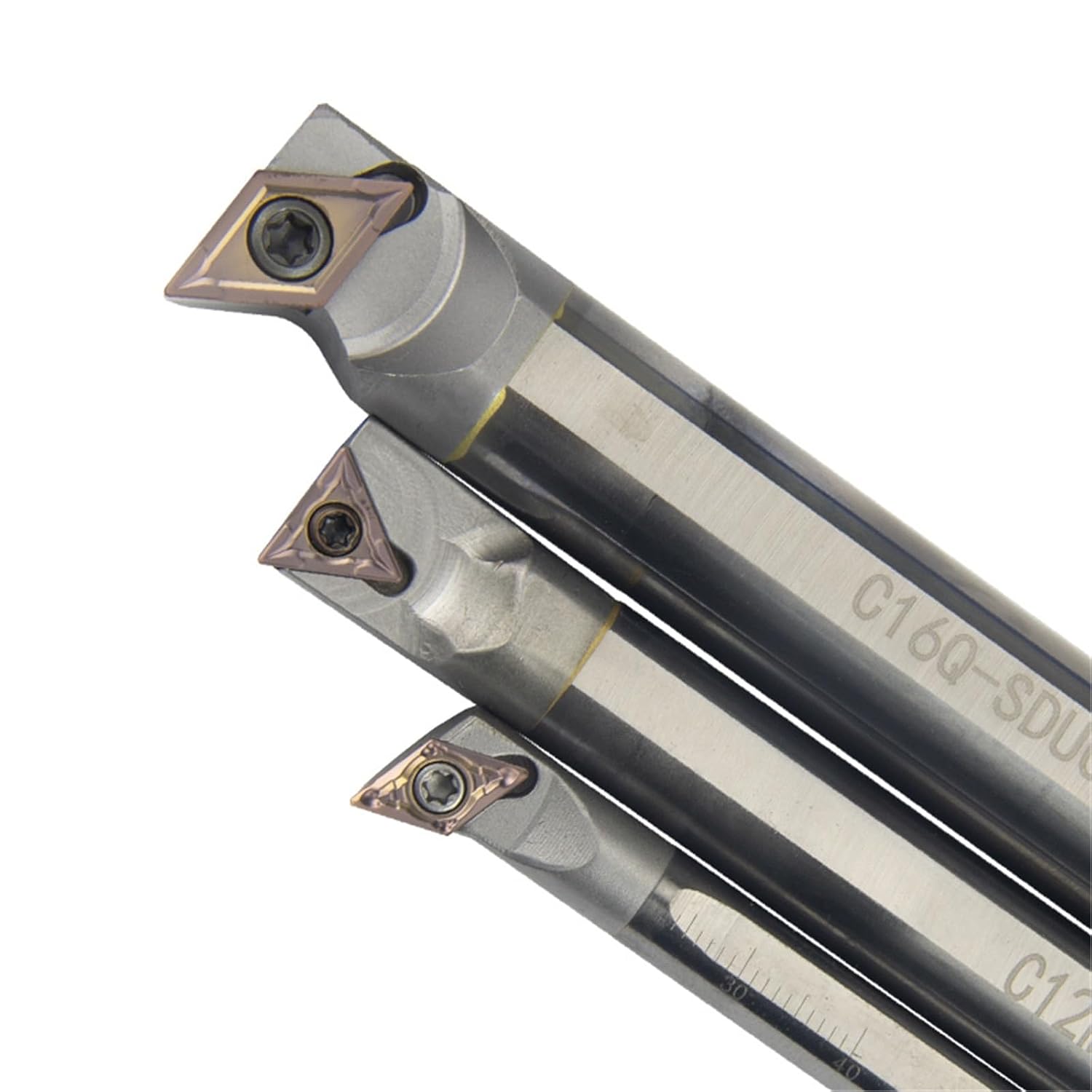 1pc Tungsten Steel Cutter bar -SDQCR/ -SDUCR/-STFCR /-STUCR Internal Turning Tool DCMT Insert Lathe Machine Boring Cutting Tool(DCGT11T304-AK H01,C16Q-SDUCR11)