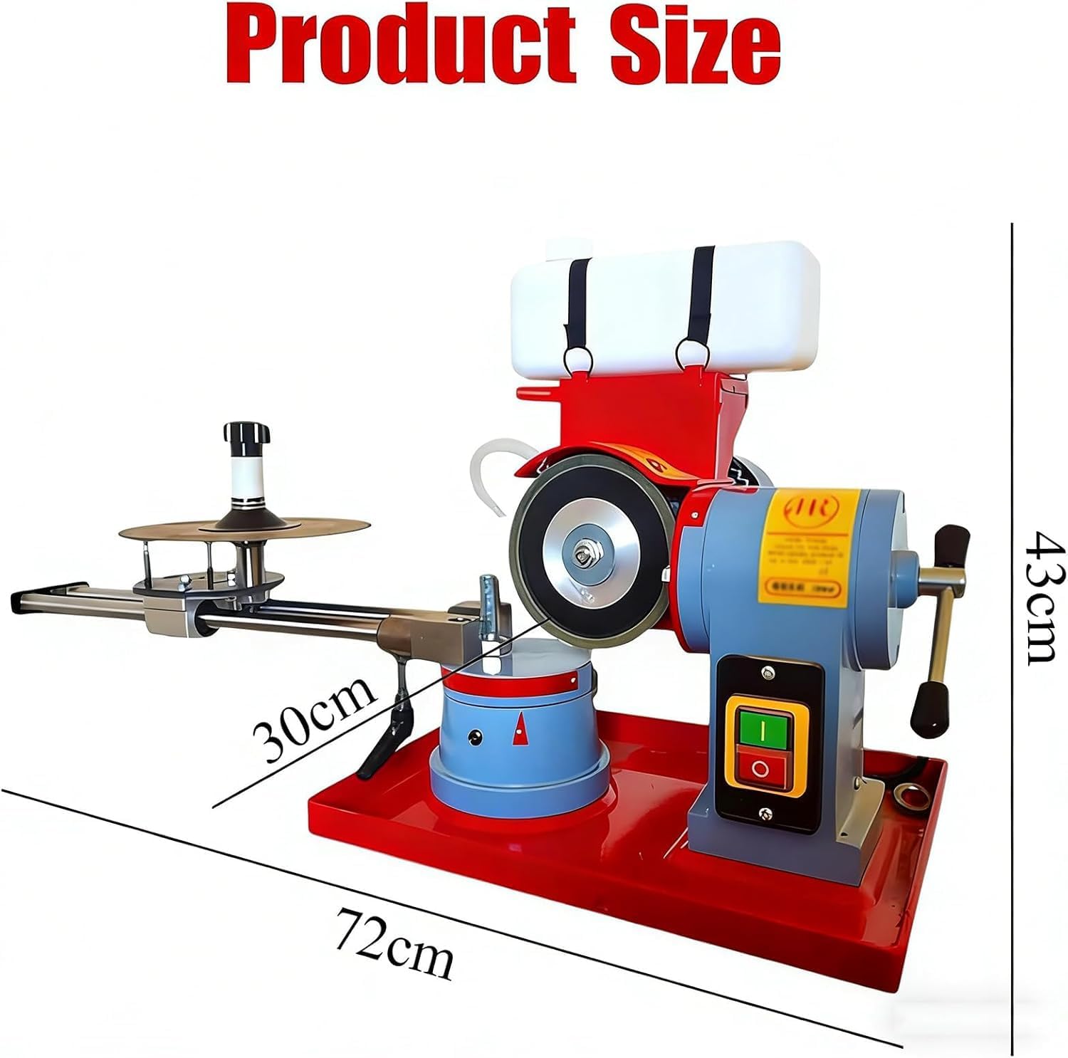 Circular Saw Blade Sharpener, 550W Multi-Tool Sharpening Machine, Dry Wet Polishing Machine Water Injection Woodworking