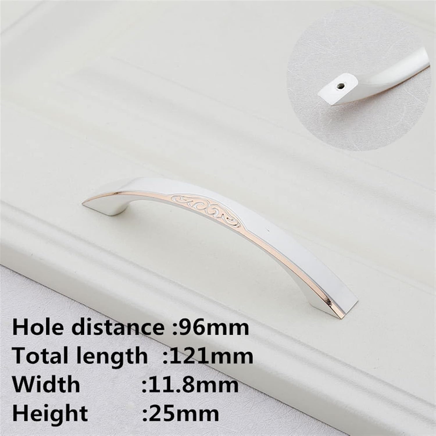 TOMYEUS Cabinet Handles Kitchen Hardware 10 Pcs Zinc Alloy Gold Silver Cabinet Door Handles Drawer Knobs Kitchen Cupboard Door Pulls Furniture Handle Hardware Cabinet pulls Kitchen Cabinet Handles