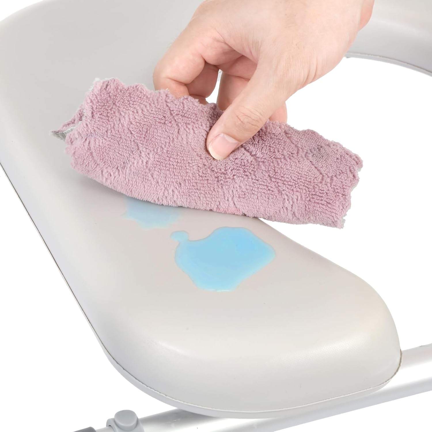 Carehofu Toilet Seat Risers for Seniors Elongated, Raised Toilet Seat with Handles, Toilet Safety Frames & Rails for Elderly and Handicap, Elevated Shower Commode Chair with Arms, Toilet Lift Grab Bar