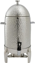 Stainless Steel Hot Beverage Dispenser durable and long-lasting Chafer Urn with Chrome Accents - 5 Gallon capacity-(48 cup)