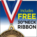 Sporting Clays Blue Trellis Medal Silver, 2.5' Sporting Clays Prizes, Kids Sporting Clays Trophy Medal Awards Prime
