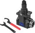 BMT Driven Tool Holder BMT55 Boring Bar Holder Block Turning Tool Holder Block Live Tooling for CNC Lathe BMT55-90°-85-ER32-Y-N