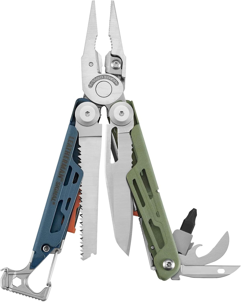 LEATHERMAN, Signal, 19-in-1 Multi-tool for Outdoors, Camping, Hiking, Fishing, Survival, Durable & Lightweight EDC, Made in the USA, Tundrascape