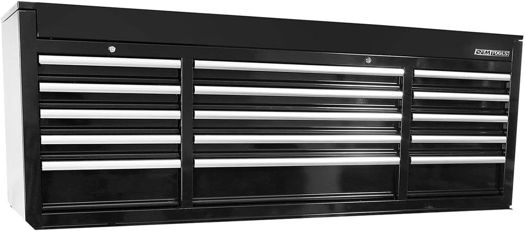 OEMTOOLS 24743 Professional Series 72 Inch 15 Drawer Tool Chest, Tool Box with Drawers, Tool Storage Chest, Locking Tool Chest, Tool Box Heavy Duty