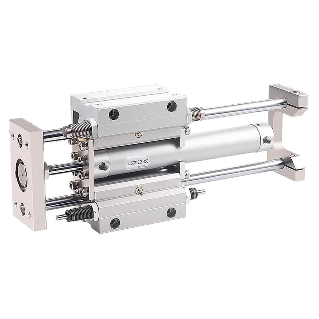 1pcs Three-axis Three Bar Pneumatic Cylinder with Guide Rod Bore 20/25/32/40/50/63 Long Stroke 75 100 150 200 300-1000mm(1000mm,Bore 40)