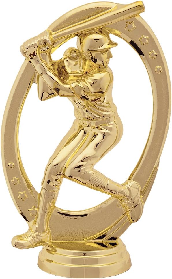 6' Gold Girls Softball Trophies - Custom Softball Champion Trophy Awards