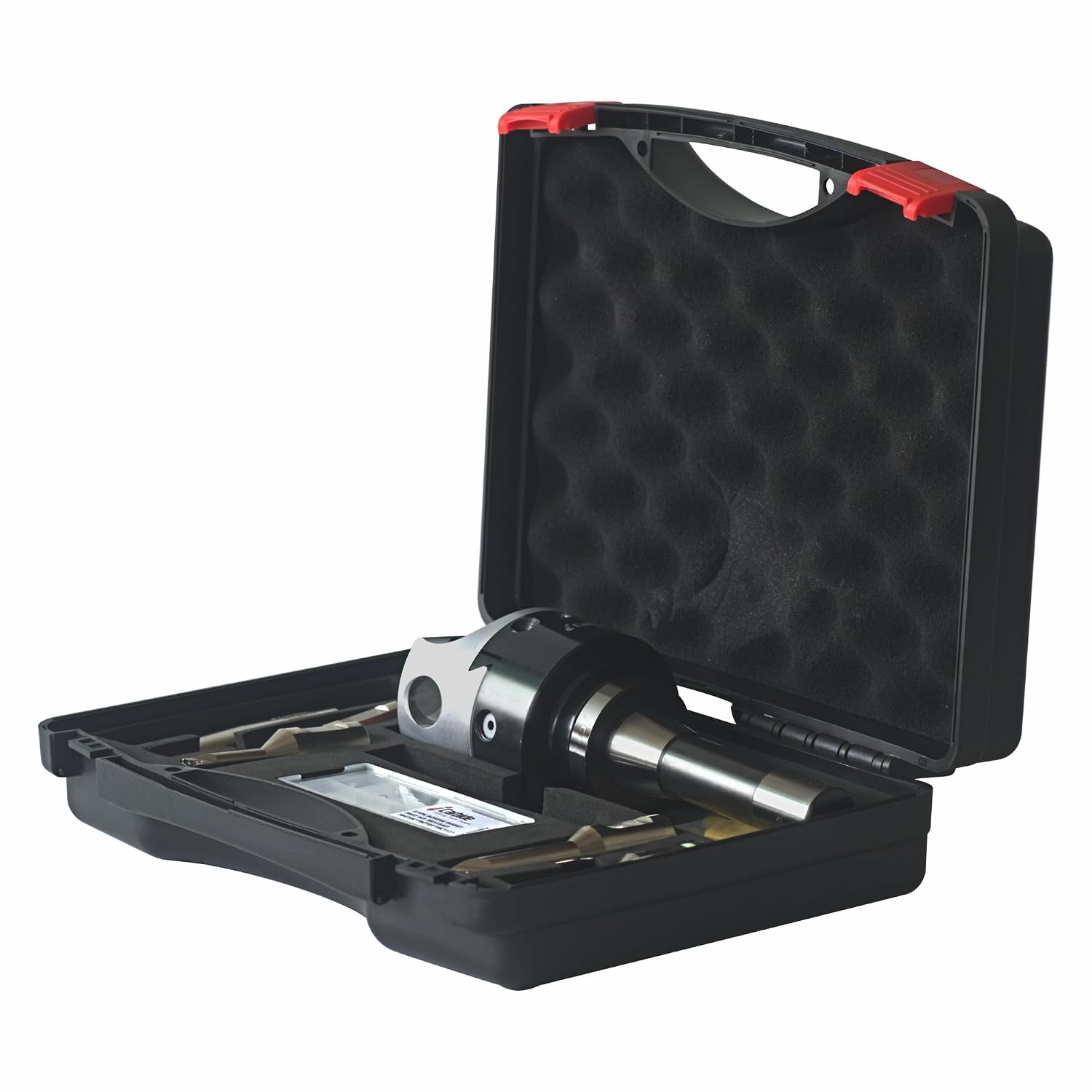 R8 Boring Head 2Inch and 1/2 Shank Boring Bar 6pcs Set (Inserts Included) 1/2' - 4'