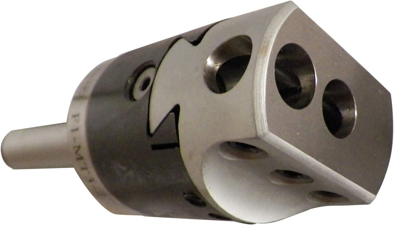 ZLIVECENTER 2' BORING HEAD SET 9 PCs CARBIDE BORING BAR W MT3 SHANK 1/2'' MILL