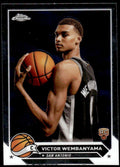2023-24 Topps Chrome #1 Victor Wembanyama San Antonio Rookie Basketball Card - Sportscard Superstore