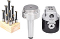 Boring Set F1 2' 50mm Boring Head 9pcs 12mm Draw Bars Tool Handle BT30 NT30 MT2 MT3 R8 C20 Rough Bored CNC Mill Lathe Tools(MT2 M10-(50MM)-9PCS)