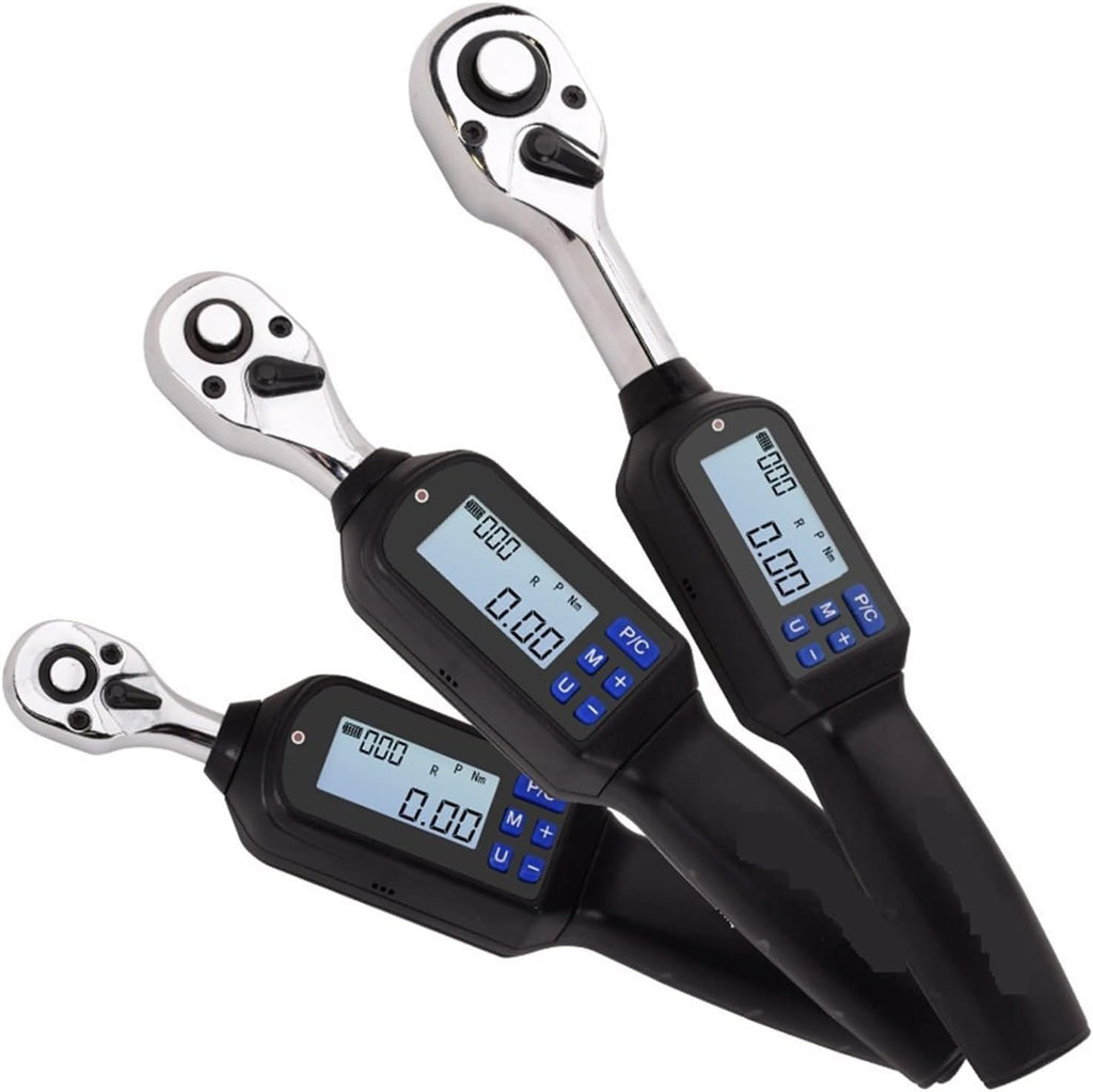 Wrench Sets High Precision Mini Digital Display Adjustable Torque Wrench 1/4 3/8 1/2 Digital Display Wrench