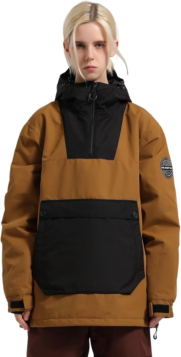 Men Ski Jackets Snowboard Coats Women Waterproof Pullover Jacket Winter Sports Windproof Warm