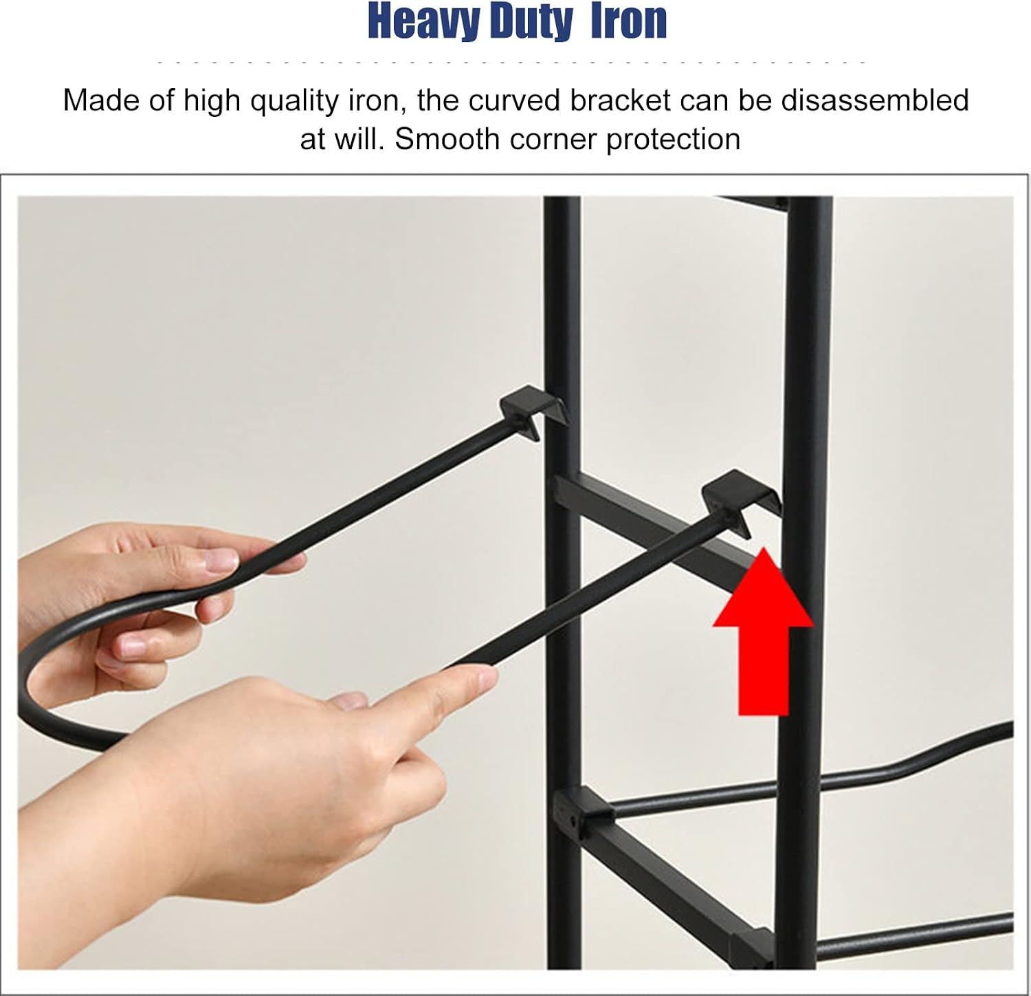 Basketball Ball Storage Rack Ball Storage Display Rack Floor Stand, Vertical Standing Metal Sport Ball Organizer Holder, Basketball Football Volleyball Storage Display