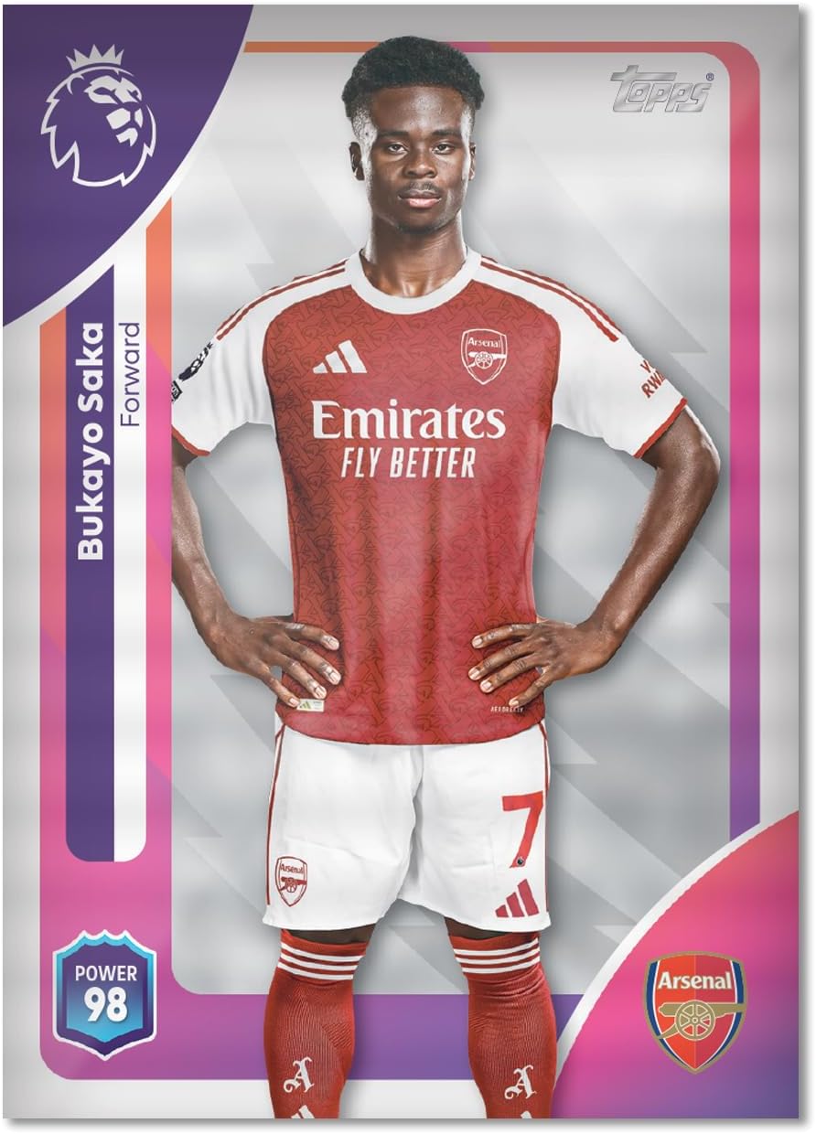 Topps Premier League 2025-26 - Debut Edition - Full Box - 28 Packets per Box (280 Cards) 3 or More Special Insert Cards per Packet.
