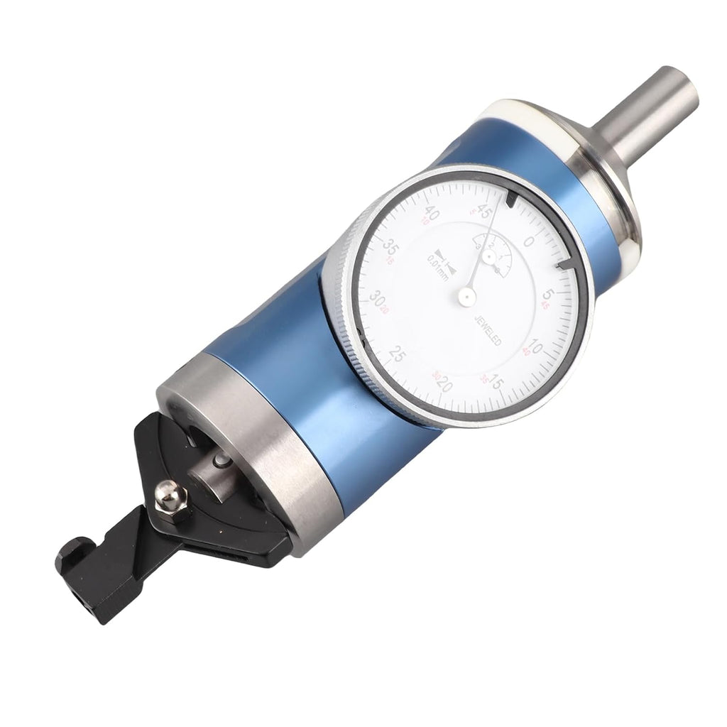 Centering Indicator 0-3mm, Centering Lever Gauge, High Precision 0.01mm Dial Gauge with 6 Probes and 2 Test Bars, for Mill Workpiece Alignment and Mechanical Bore Measurement