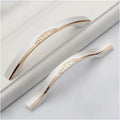 TOMYEUS Cabinet Handles Kitchen Hardware 10 Pcs Zinc Alloy Gold Silver Cabinet Door Handles Drawer Knobs Kitchen Cupboard Door Pulls Furniture Handle Hardware Cabinet pulls Kitchen Cabinet Handles
