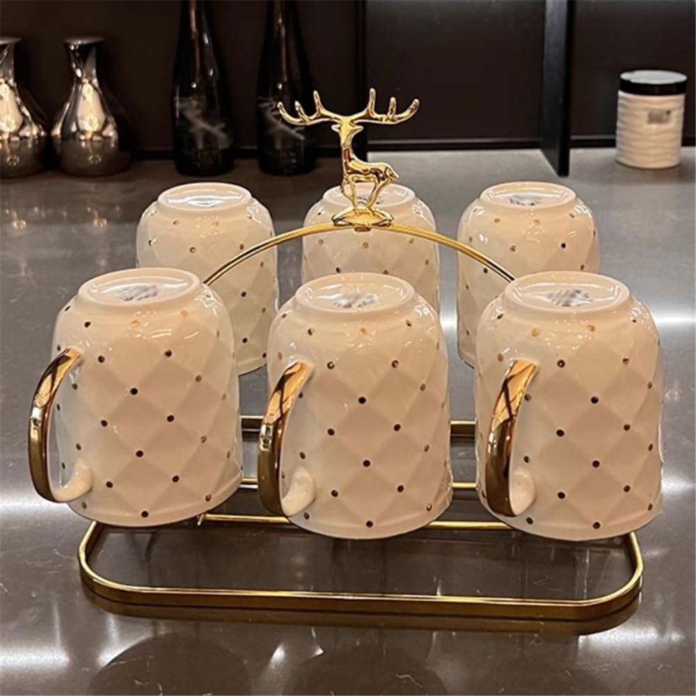 Beverage Serveware Water Cup Set for Home Living Room Guests Drinking Water Cup Water Utensils Water Kettle Tea Cup Tea Set Water Carafe